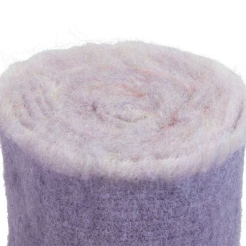 Artikel Filtband Franzi ullfilt ullband lila 2-färgad 15cm 4m