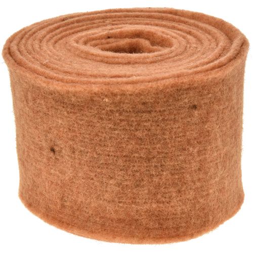 Floristik24 Filtband orange filt ull ullfilt dekorativ bandfilt 15cm×5m