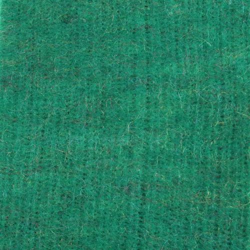 Floristik24 Filtband, kruktejp, ullfilt grön, gyllene skimrande 15cm 5m