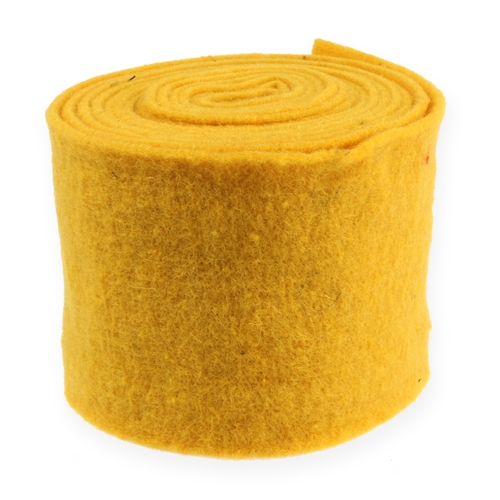 Floristik24 Filtband 15cm x 5m gult