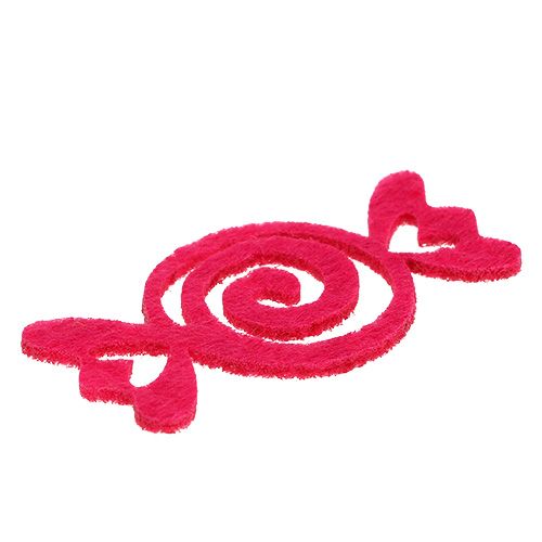 Floristik24 Filt candy Godis blandade 5,5 cm 100p