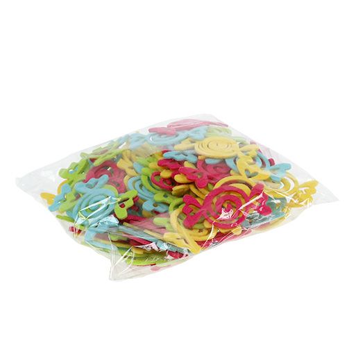 Floristik24 Filt candy Godis blandade 5,5 cm 100p