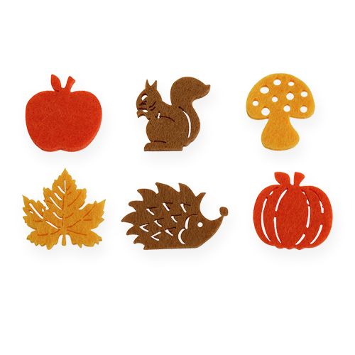 Floristik24 Strö dekorationsfilt 3cm 72 st