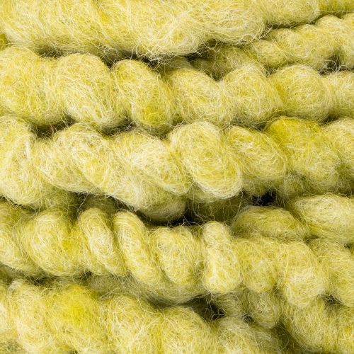 Artikel Filtsnöre, ull, grönt, 25m, dekorativt band, blomsterdekoration, dekoration, pyssel, DIY