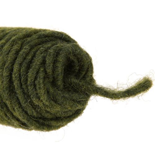Artikel Filtsnöre vintage sladd för pyssel vektråd grön 55m