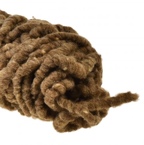 Artikel Filtsnöre fleece Mirabell 25m brun