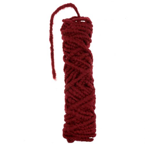 Artikel Filtsnöre fluffig Mirabell 25m mörkröd