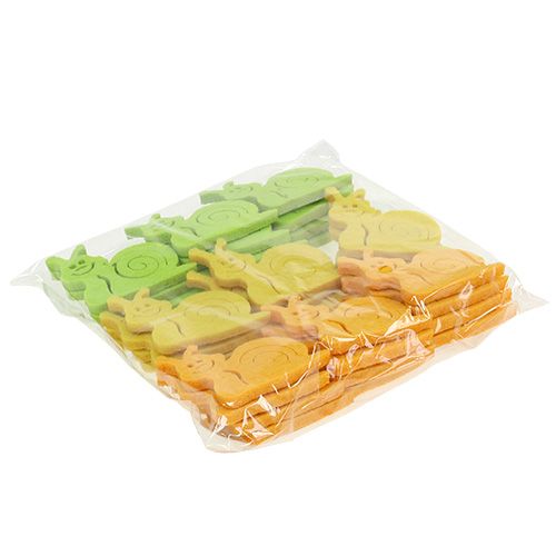 Floristik24 Filtsnigel med självhäftande prick 5cm assorterad 36 stycken