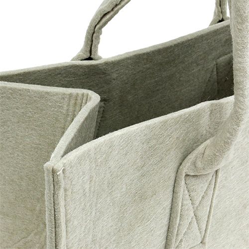 Floristik24 Filtväska 39x25x22cm grädde