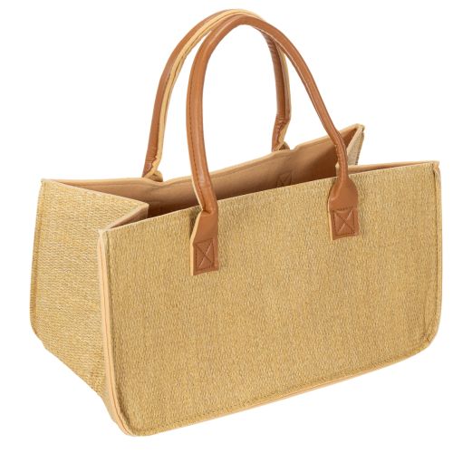 Filtväska i raffialook 50cm x 25cm x 25cm köpa | Floristik24.se
