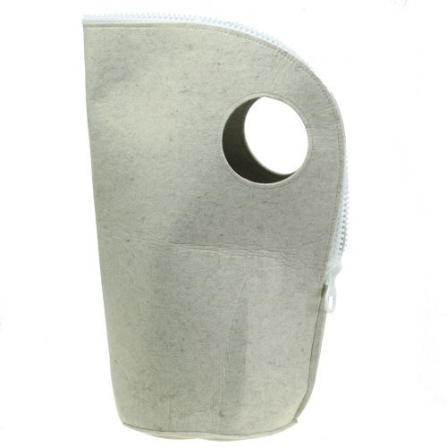 Floristik24 Filtväska Grå H58cm