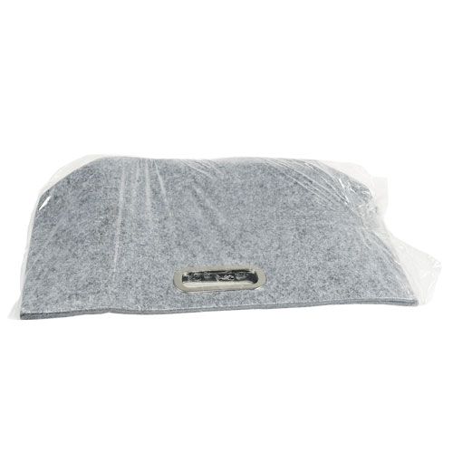 Floristik24 Filtväska grå 48cm x 30cm x 20cm