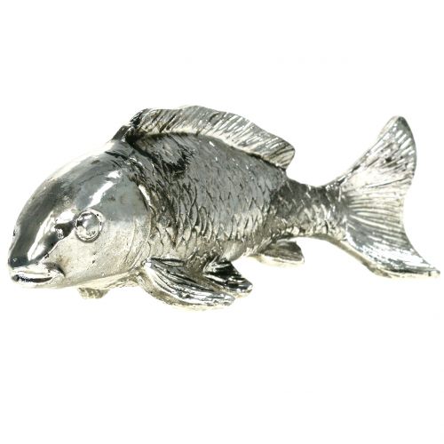 Artikel Deko fisk antik silver 14cm