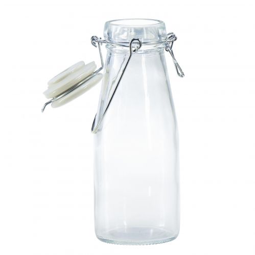 Artikel Flaska dekoration glasflaska med lock Ø8cm 24cm