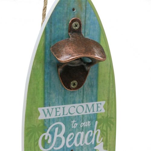 Floristik24 Väggflasköppnare &quot;Beach Bar&quot; 36cm x 11cm
