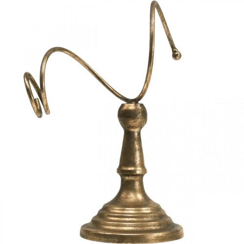 Vinflaskhållare, flaskställ, vinställ Design Golden H24cm
