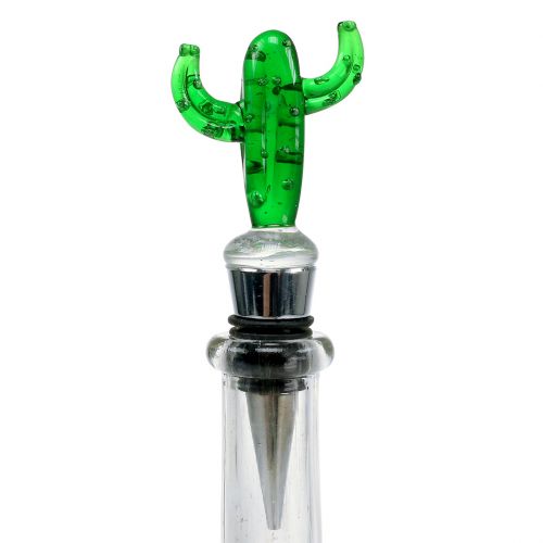 Flaskpropp med figurer gjorda av glas 11-12 cm 3st