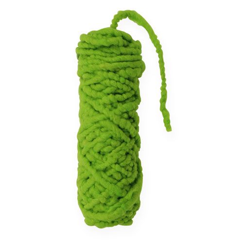 Artikel Filtsnöre fleece Mirabell 25m grön