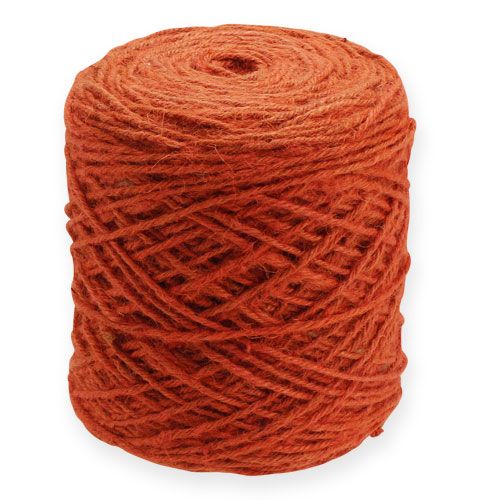 Floristik24 Dekorativ sladd orange 3,5 mm 470m