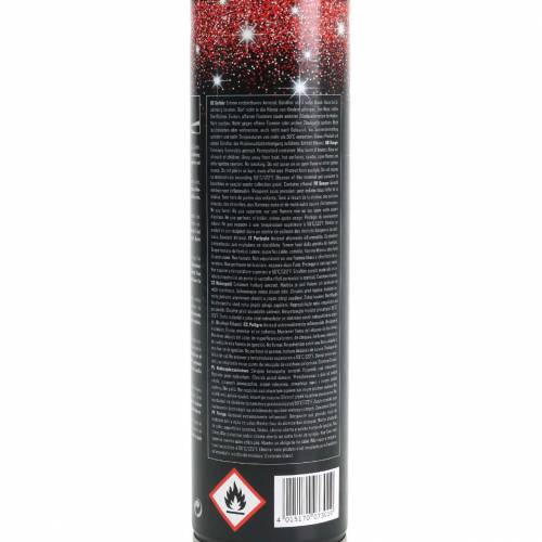 Floristik24 Glitter Spray Röd 400ml