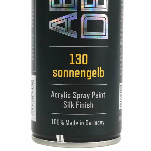 Floristik24 Färgspray sidenmatt solgul 400ml