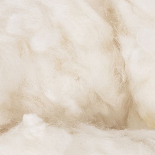 Lös fårull, naturlig ull, vitmelerad, mångsidig, 250 g | Floristik24.se