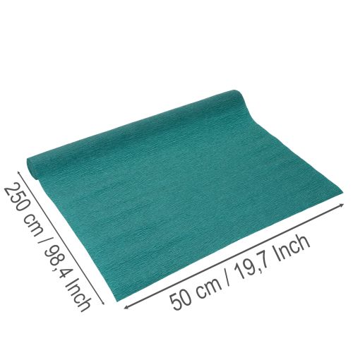 Blomsterpapper, blått, rulle 50x250 cm | Floristik24.se