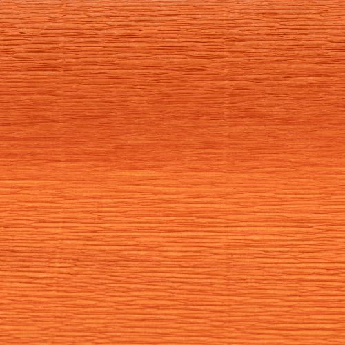 Blomsterpapper, orange rulle, 50x250 cm | Floristik24.se