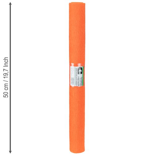 Artikel Florist crepepapper orange 50x250cm