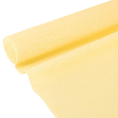 Artikel Florist crepepapper pastellgult 50x250cm