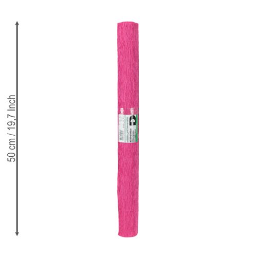 Artikel Florist crepepapper rosa 50x250cm
