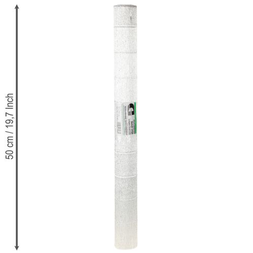 Artikel Blomsterpapper kräppapper silver 50x250cm
