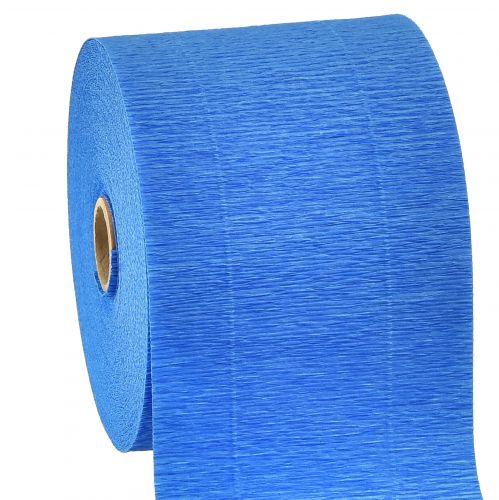 Artikel Blomcrepe blå B10cm ytvikt 128g/kvm L250cm 2 st