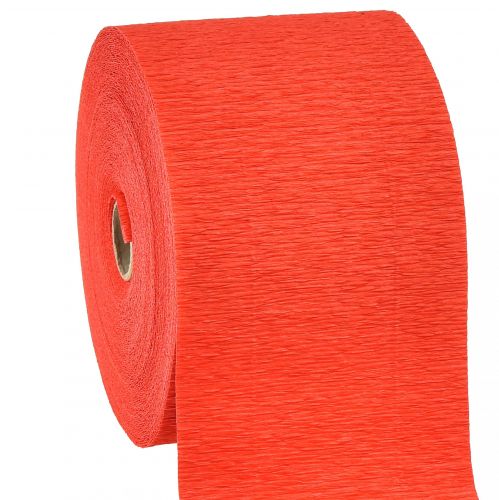Floristik24 Blomcrepe röd B10cm ytvikt 128g/kvm L250cm 2 st