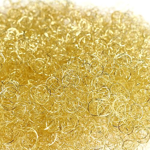Artikel Flower Hair Tinsel Gold 200g änglahår