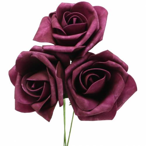 Artikel Skumrosa Ø10cm lila 8 st