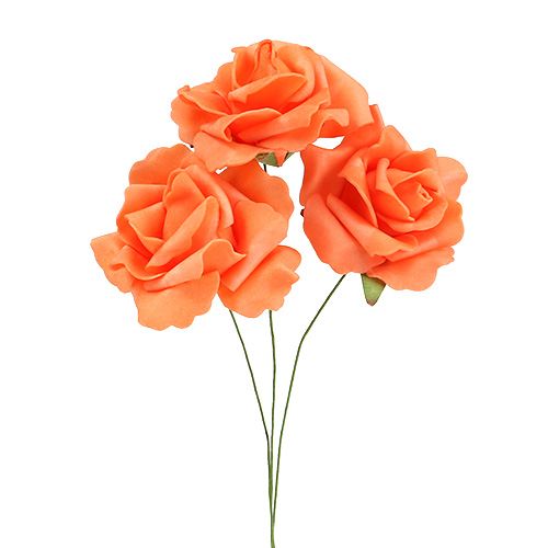 Skumrosa Ø 6cm orange 27 st