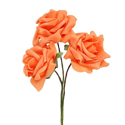 Artikel Skumrosa Ø7,5cm orange 18 st