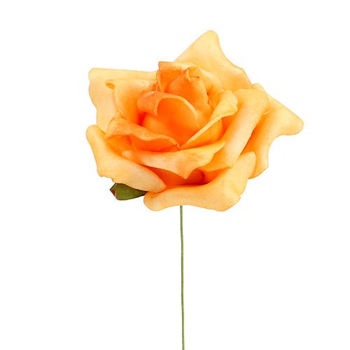 Floristik24 Skumrosa Ø6cm ljusorange 27 st