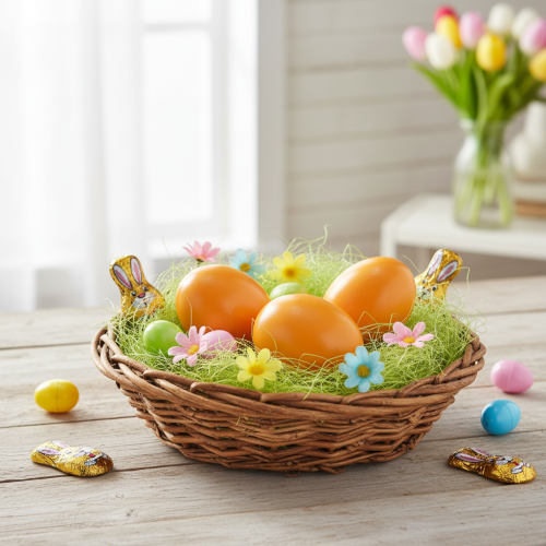 Artikel Påskägg, riktiga hönsägg, perfekta för kreativt gör-det-själv-pyssel och påskpyssel, 5 cm, 10 stycken