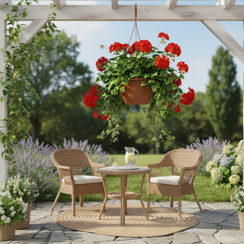 Artikel Hängkorg Ø25cm terrakotta