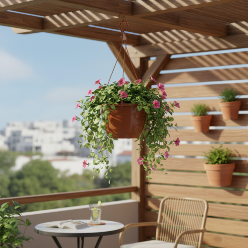 Artikel Hängkorg Ø25cm terrakotta