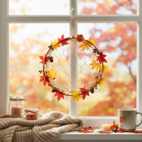 Artikel Dekorativa hängringar i metall, raffia, Ø20 cm, 4 stycken, bohemisk väggdekoration, fönsterdekoration