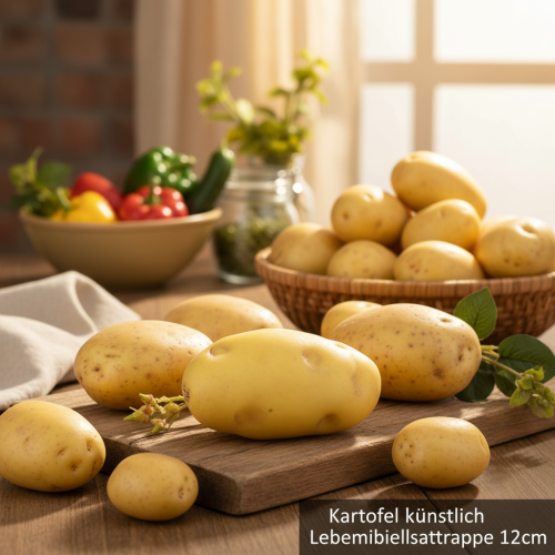 Artikel Potatis konstgjord matdocka 12cm