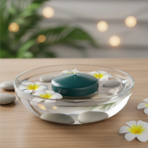 Artikel Flytande ljus för festliga tillfällen och stämningsfull dekoration, 8 cm, 8 stycken