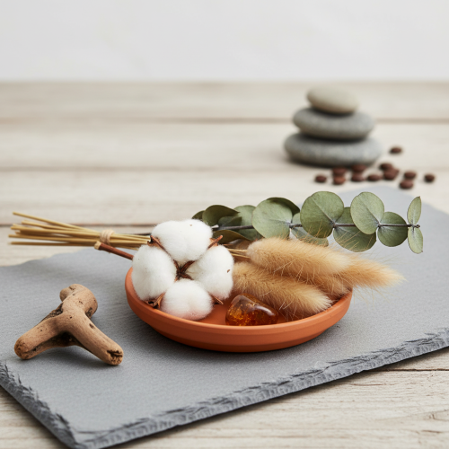 Artikel Keramikunderlägg, dekorativ terrakottaskål Ø7,5cm