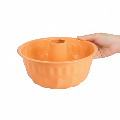 Artikel Dekorativ bakform i metall, Bundtkaka, orange, Ø23cm, H12cm