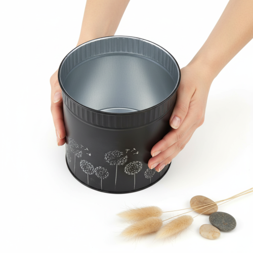 Artikel Maskrosblomkruka, svart, Ø15,5 cm H15,5 cm