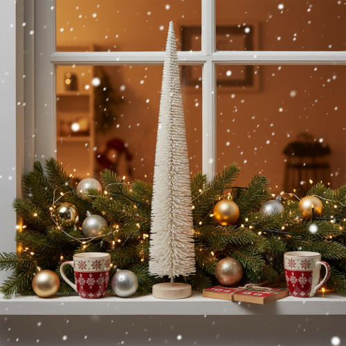 Konstgjord dekorativ julgran, bordjulgran, 60 cm | Floristik24.se