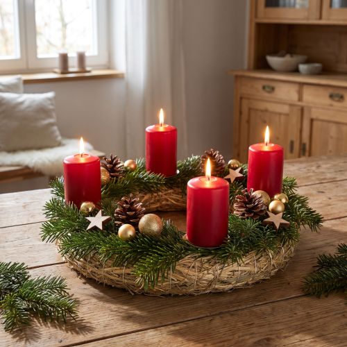 Artikel Halmkrans halmkransar till kransar och adventskransar 25/6cm 2st